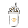 Vanilla milkshake