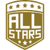 Allstars shield rank badge