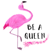 Flamingo - Be a queen
