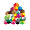 Würfel bunt