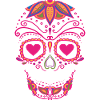 Sugarskull rose