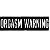 ORGASM WARNING TUMBLR TSHIRT