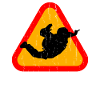 Silhouette de parachutisme