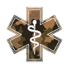 Paramedics Camouflage Medical Symbol
