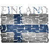 Finland flag - art design