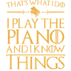 Piano GOT