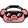 Party pork cool sunglasses