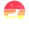 Retro Dachshund Silhouette Gift