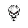 skull grunge style 02