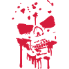 Skull Head skull blood zombie