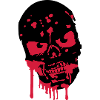 Skull Head skull blood zombie