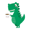 coffee rex Kaffesaurus rex