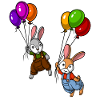 Funny Rabbit Balloons