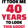40 Years Birthday
