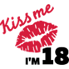 Kiss me 18 Birthday