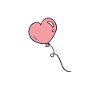 heart balloon