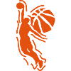 player basketball silhouette balloon