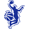 basketball player silhouette ball