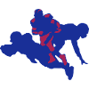 american football player usa drawing