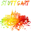Stuttgart Skyline / Schwaben Stadt Schwarzwald