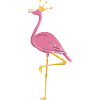 Flamingo crown