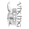 Viking skull Celts Teutons