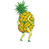 Schud dat kontje! - Twerk-ananas