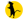 rat and moon