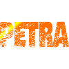 Lettering Petra Name