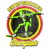 CHAMPION OF SKATEBOARD