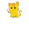 Sweet cat - I hate people