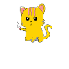 Sweet cat - I hate people