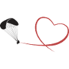 Paragliding Heart