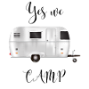 Yes we camp - caravan - black