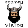 Grumpy Viking Witziger Comic Wikinger