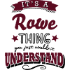 its a rowe name surname thing