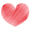 Red Heart Pencil
