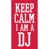 DJ Keep Calm T-shirt cadeau