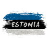 Estland Flagga / Gåva Tallinn Tartu Estland