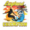 Surf Longboard CHAMPION