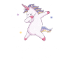 Dabbing Einhorn