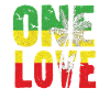 One Love Jamaican Tee Shirt