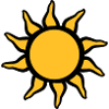Beautiful Radiant Sun