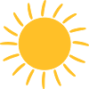 Shining sun