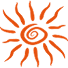 Vortex spiral sun