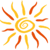 Vortex spiral sun
