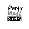 Mode fête activé