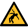 electrician lightning strike signs danger