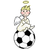Fußball-WM-Fan-Engel