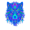 Wolf Mandala EDM